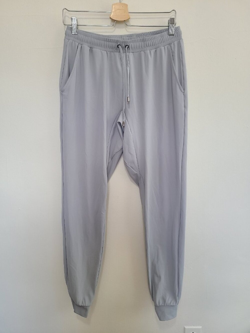 Redvanly Men's Donahue Jogger Performance Gray Drawstring Golf Pants size M